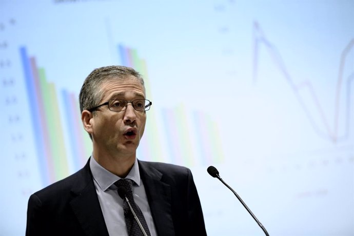 El president del Banc d'Espanya, Pablo Hernández de Cos, el passat 13 de febrer.
