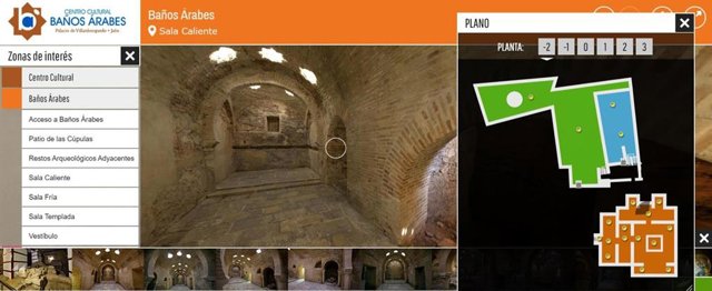 Acceso virtual a la visita a los Baños Árabes