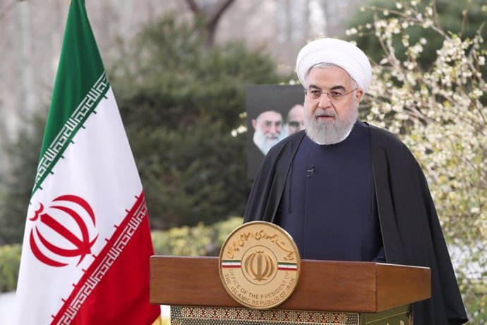 Coronavirus.- Rohani asegurá que Irán conseguirá eliminar pronto al "inoportuno 