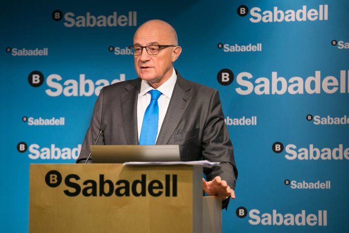 El president de Banc Sabadell, Josep Oliu.