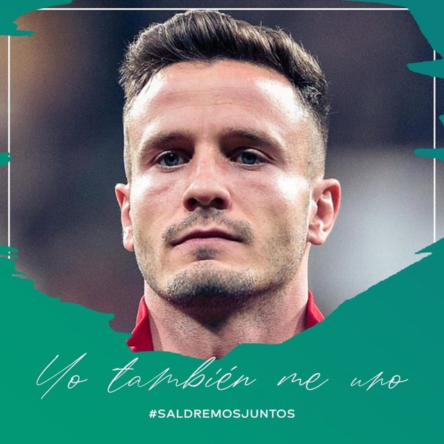 El jugador del Atlético de Madrid Saúl Ñíguez impulsa la campaña de apoyo a PYMES y autónomos por las secuelas del coronavirus