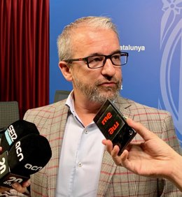 El secretario general de Trabajo, Asuntos Sociales y Familias de la Generalitat, Josep Ginesta.