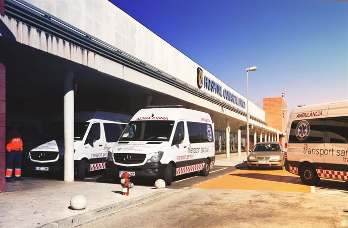 Baleares suma 203 positivos por coronavirus. Hospital Comarcal de Inca.