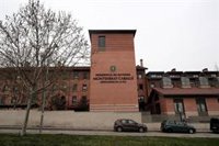 El Ejército comienza la desinfección en la residencia Francisco de Vitoria de Alcalá y seguirá en otras 10