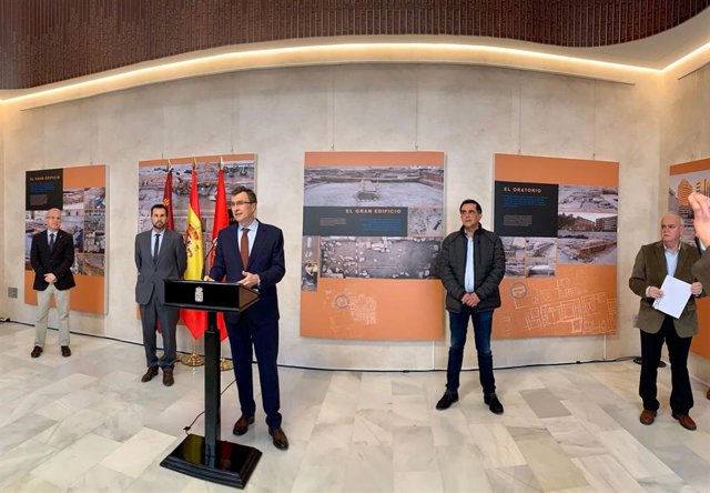 El alcalde de Murcia, José Ballesta, en rueda de prensa