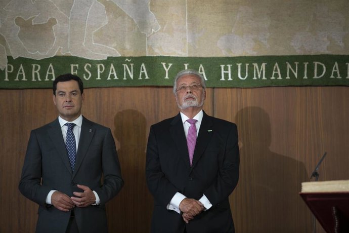 Toma de posesión de Jesús Maeztu como Defensor del Pueblo Andaluz