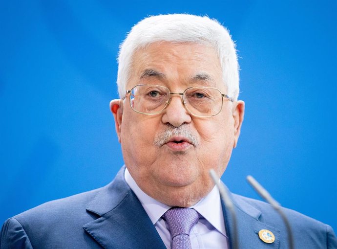 El presidente de la Autoridad Palestina, Mahmud Abbas