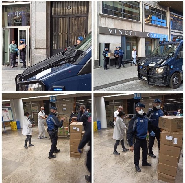 Vincci Hoteles dona material sanitario.