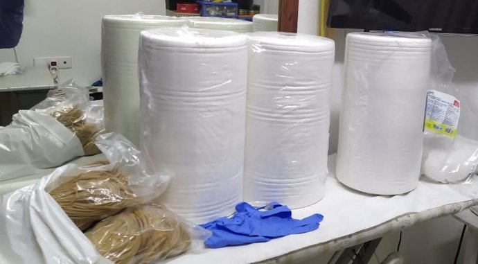 Tela cien por ciento algodón adquirida por el Ayuntamiento de El Ejido