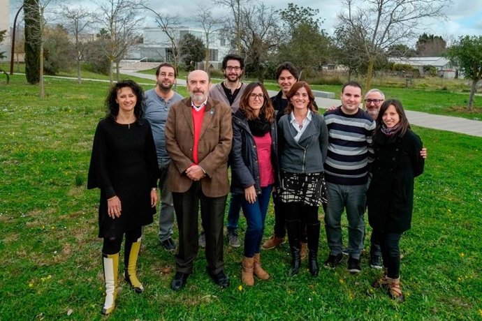 Equipo de investigación de la UIB.