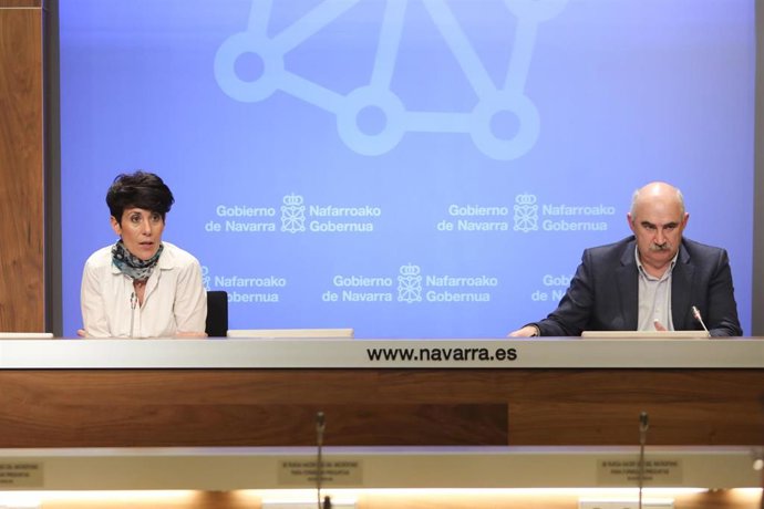 Elma Saiz y José M Aierdi