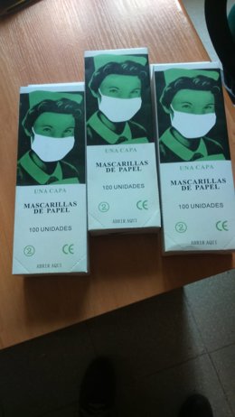 El CDS 'El Villar' dona 7.000 mascarillas al centro de salud de Benavides.