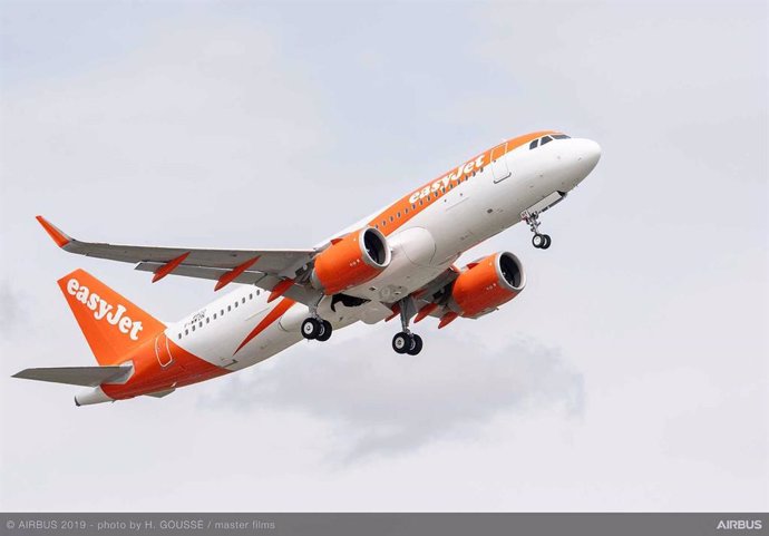 Avión de easyJet.