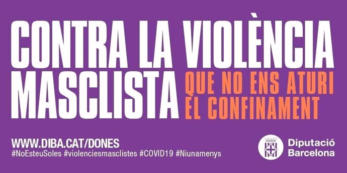 Campaña de la Diputación de Barcelona contra la violencia machista