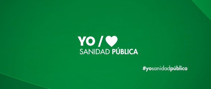 Imagen de la campaña del PSOE-A en defensa de la sanidad pública.