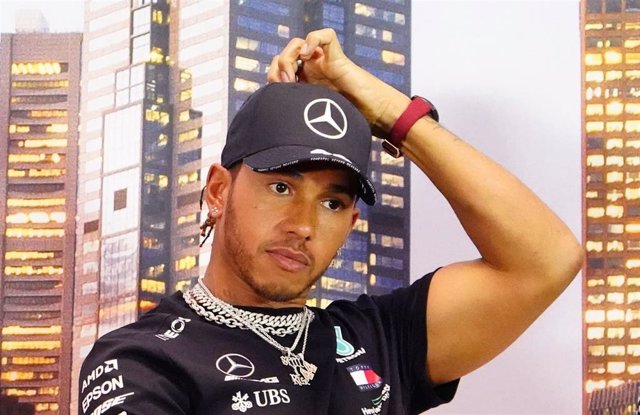 El piloto británico de Fórmula 1 Lewis Hamilton