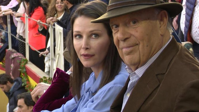 Carlos Falcó y Esther Doña el 7 de marzo en la corrida de toros de Illescas