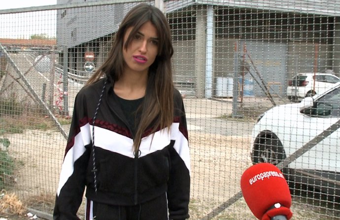 Sofía Suescun atiende a las cámaras de Europa Press