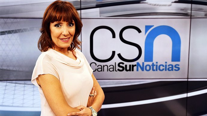 La periodista de Canal Sur Televisión Blanca Fernández.