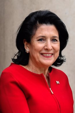 La presidenta de Georgia, Salome Zourabichvili