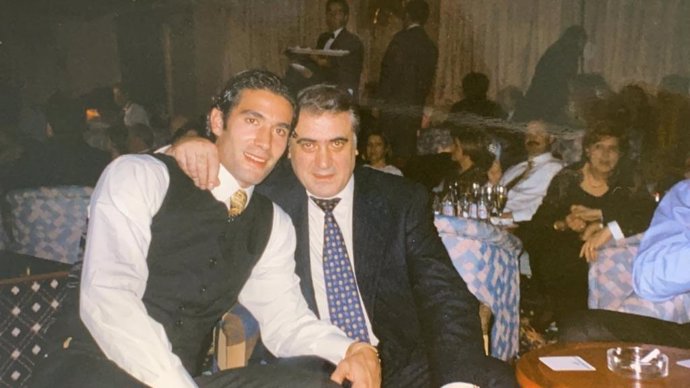 Fernando Sanz y su padre, Lorenzo