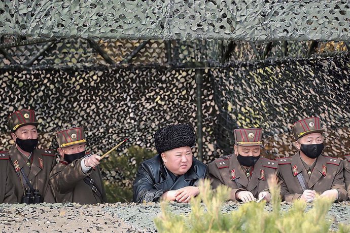 Imagen del líder de Corea del Norte, Kim Jon Un.