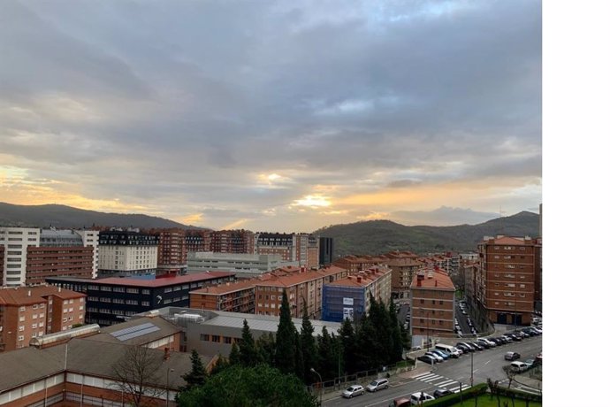 Nubes sobre Bilbao (archivo)