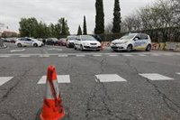 Detenido un joven por circular con su coche con el que antes atropelló a un motorista y se dio a la fuga