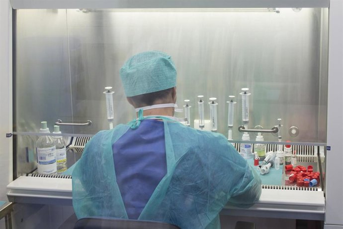 Sala de Farmacia de un hospital público de Málaga