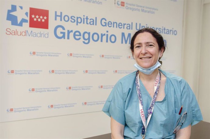 Imagen de recurso de la supervisora de la UCI del Hospital Gregorio Marañón, Cristina Díez.