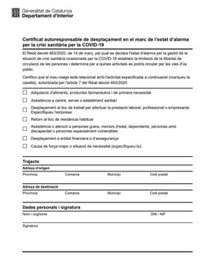 El Govern habilita un web per crear el certificat autoresponsable pel mòbil
