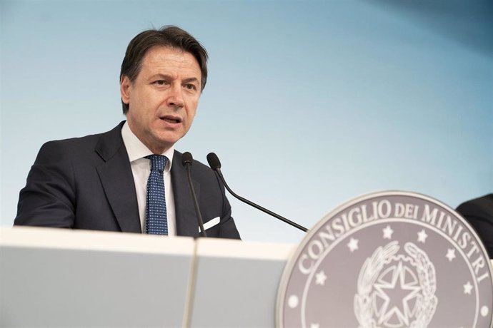 El primer ministro de Italia, Giuseppe Conte