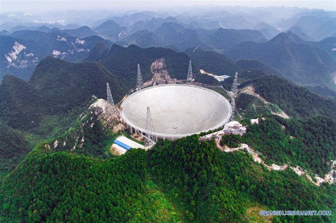 El telescopio chino FAST identifica 114 púlsares