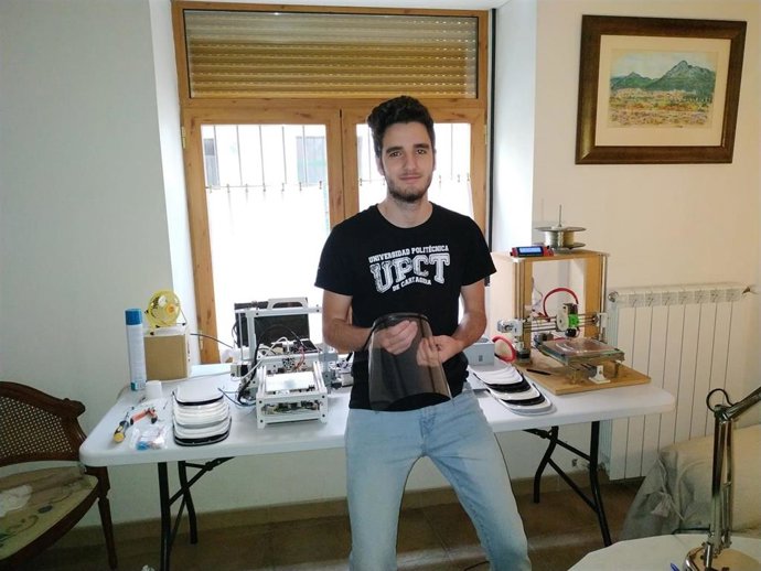 El estudiante de la UPCT Guillermo Belda