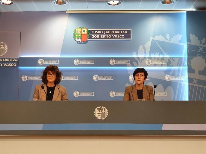 Beltrán de Heredia, junto a Nekane Murga