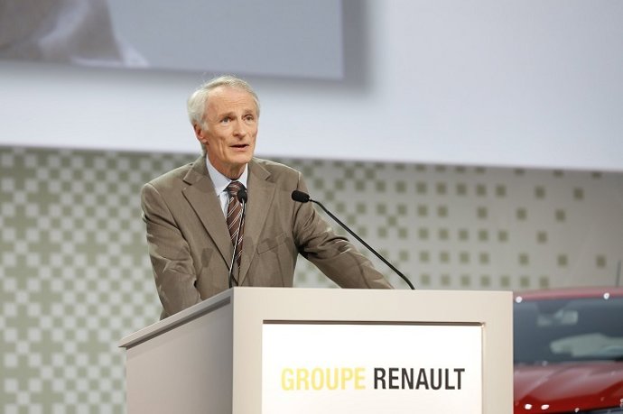 Jean-Dominique Senard, presidente del grupo Renault.