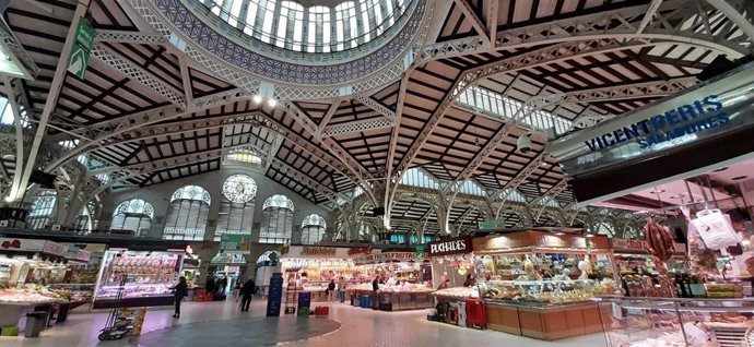 Imagen del Mercado Central de Valncia.