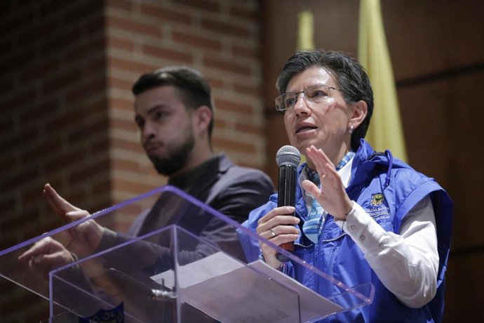La alcaldesa de Bogotá, Claudia López