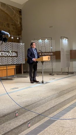 Vergeles en rueda de prensa sobre el coronavirus