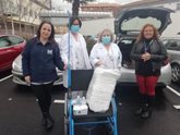 Foto: La comunidad china de Valencia y Asia Hogar de Aldaia donan material sanitario solicitado por el SAE