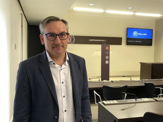 El presidente del PP de Teruel, Joaquín Juste, también alcalde de Lidón