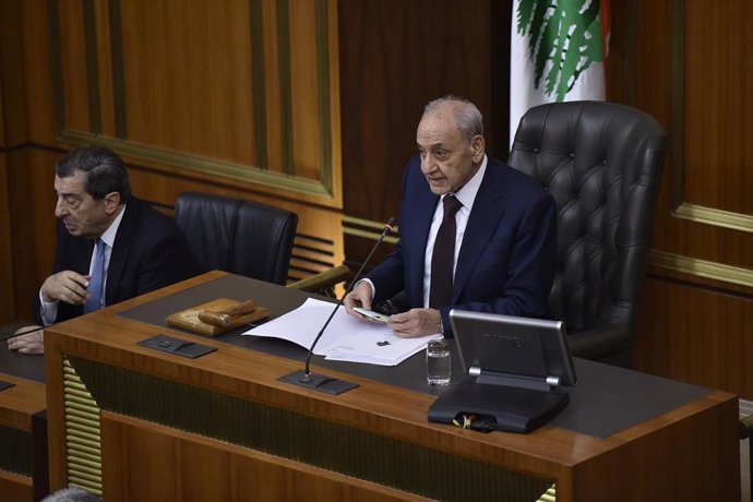 El presidente del Parlamento de Líbano, Nabih Berri