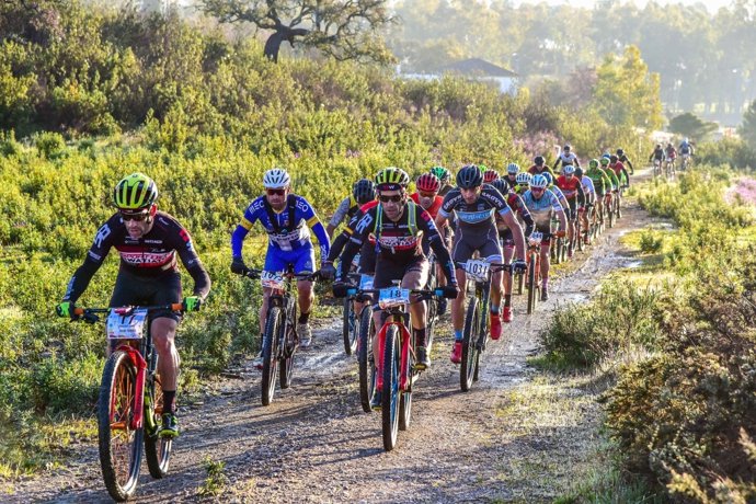 Imagen de una de las pruebas de la Huelva Extrema