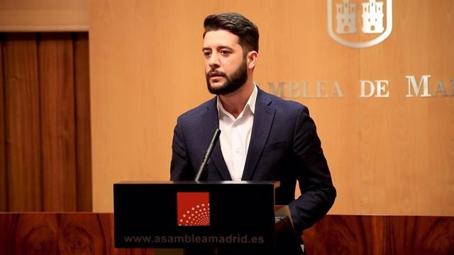 César Zafra, portavoz de Cs en la Asamblea de Madrid