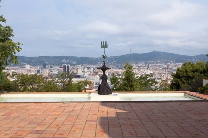 Patio Norte de la Fundació Miró
