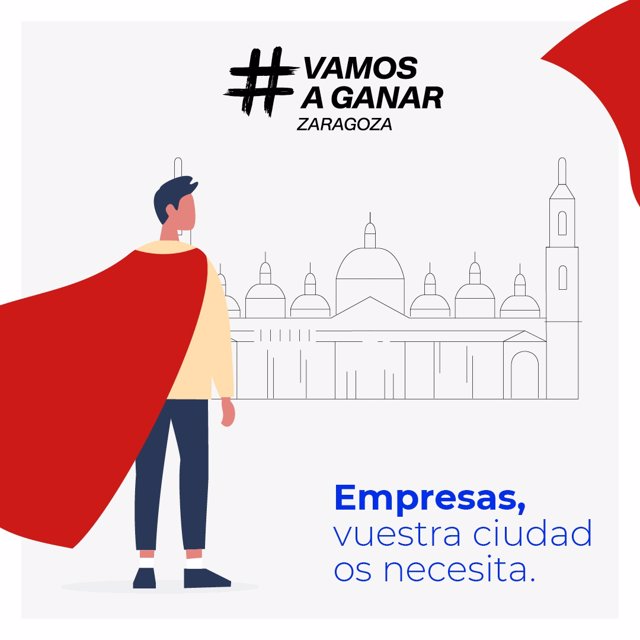 Cartel de la plataforma '#VAMOSAGANAR' que canaliza la solidaridad de empresas con los ciudadanos