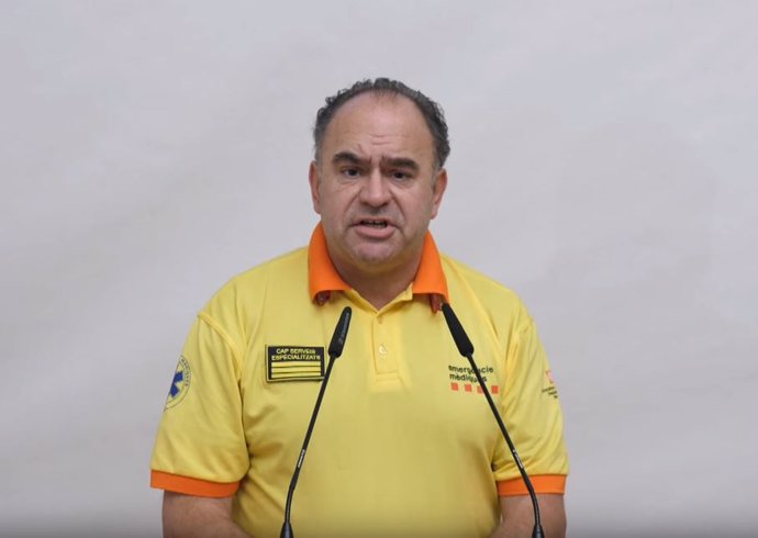 El portavoz del Sistema d'Emergncies Mdiques (SEM), Josep Maria Soto