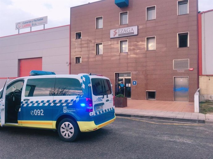 Vehículo de la Policía Municipal.