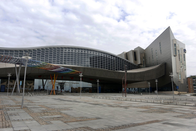Fachada del Palacio de Ferias y Congresos de Málaga