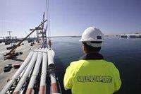 El Puerto de Sagunto cierra el tráfico marítimo por las condiciones meteorológicas